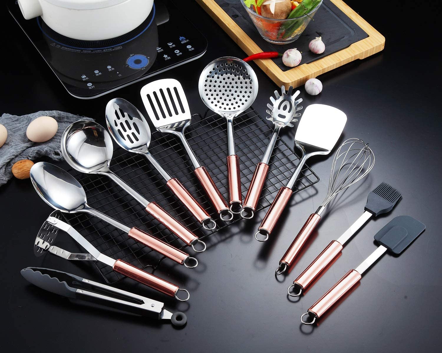 best slim design kitchen utensil set